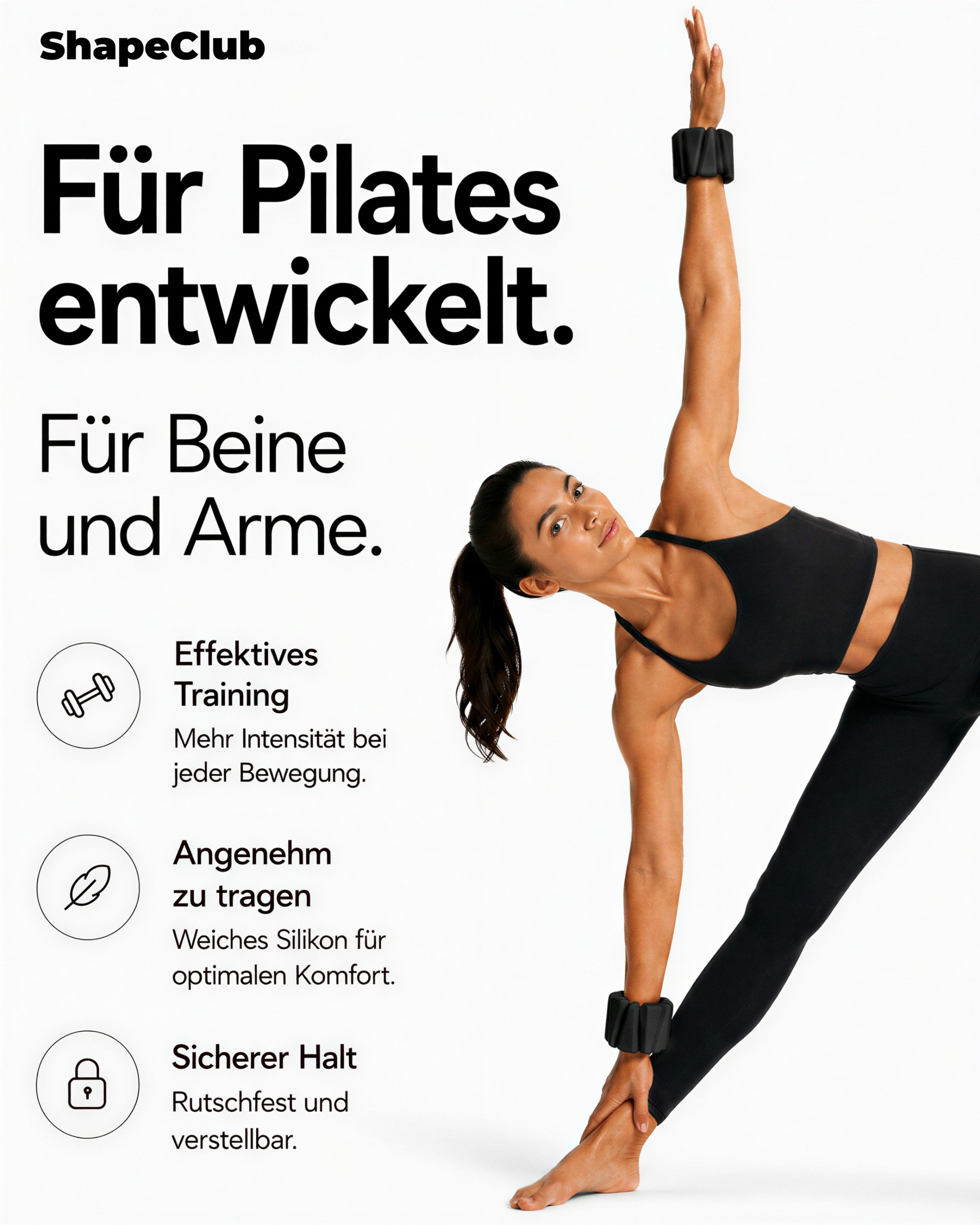 Ankle Weights - Schwarz