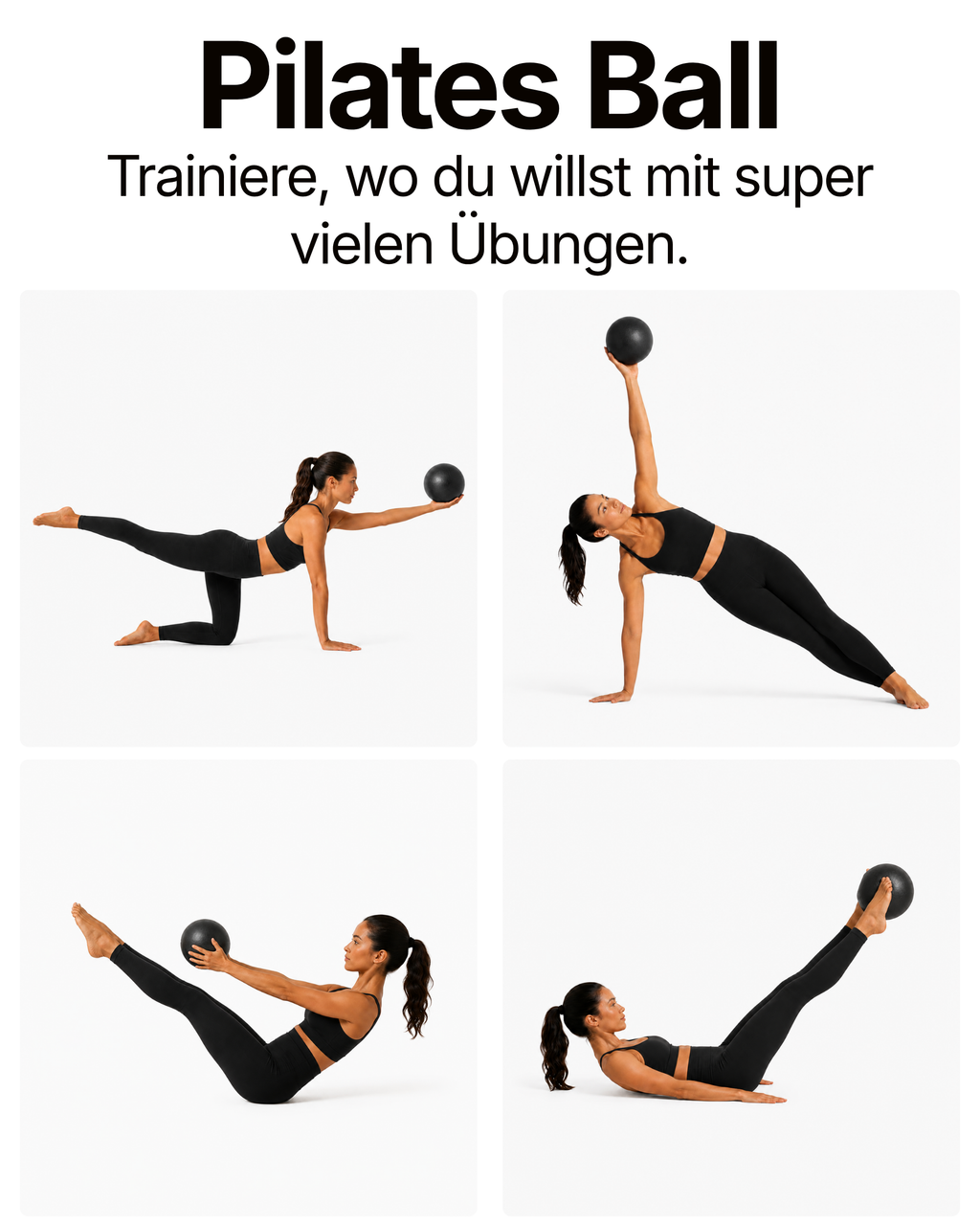 Pilates Ball - Schwarz