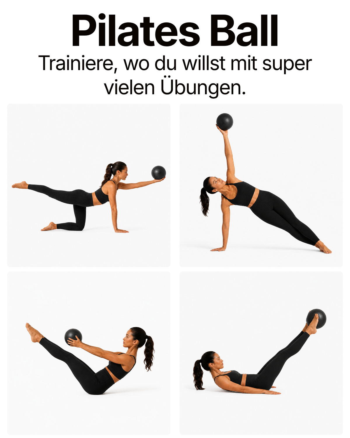 Pilates Ball - Schwarz