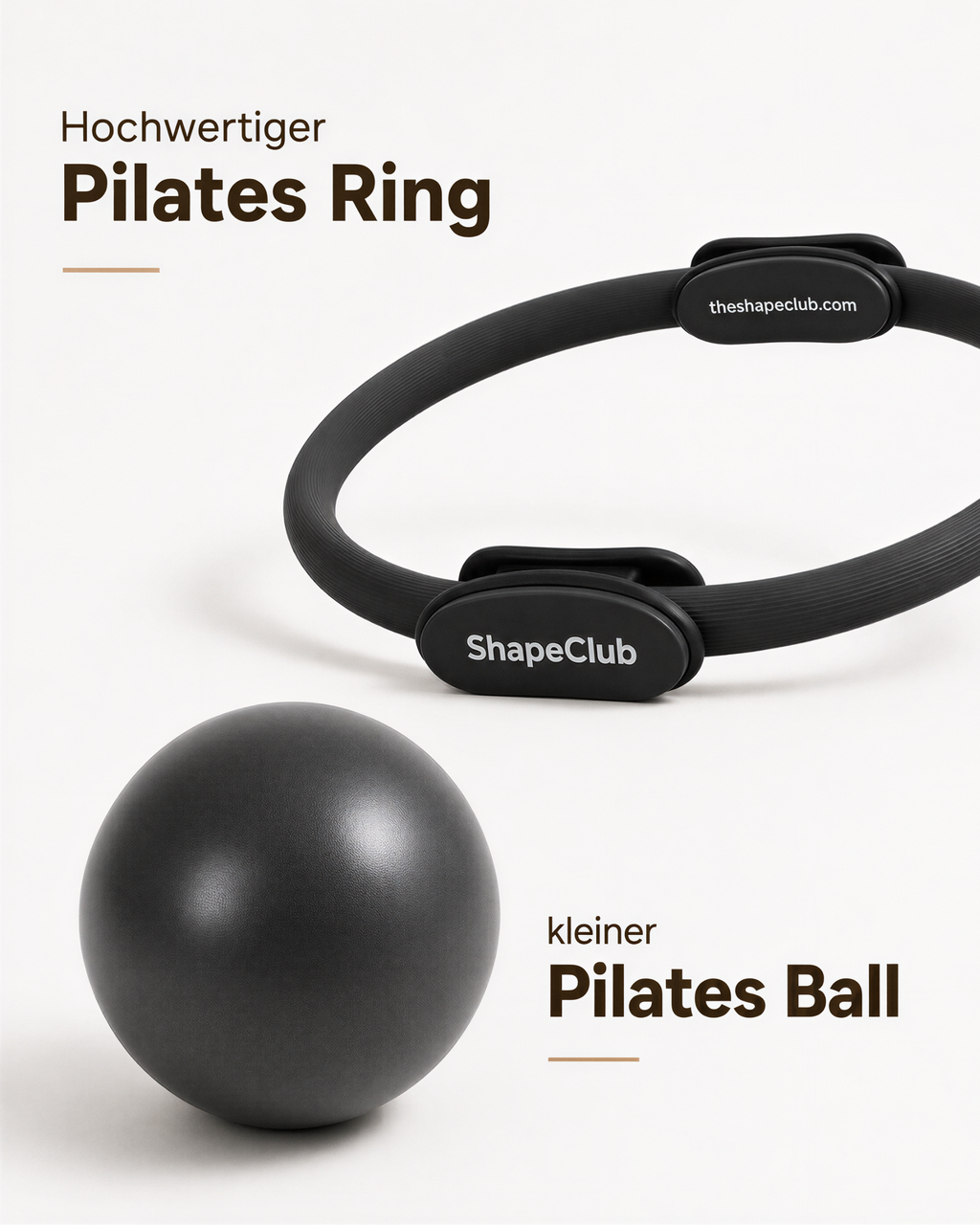 Ring & Ball Set - Schwarz