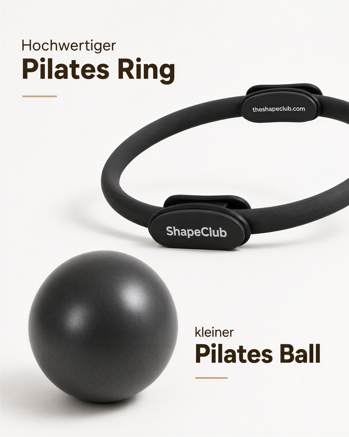 Ring & Ball Set - Schwarz
