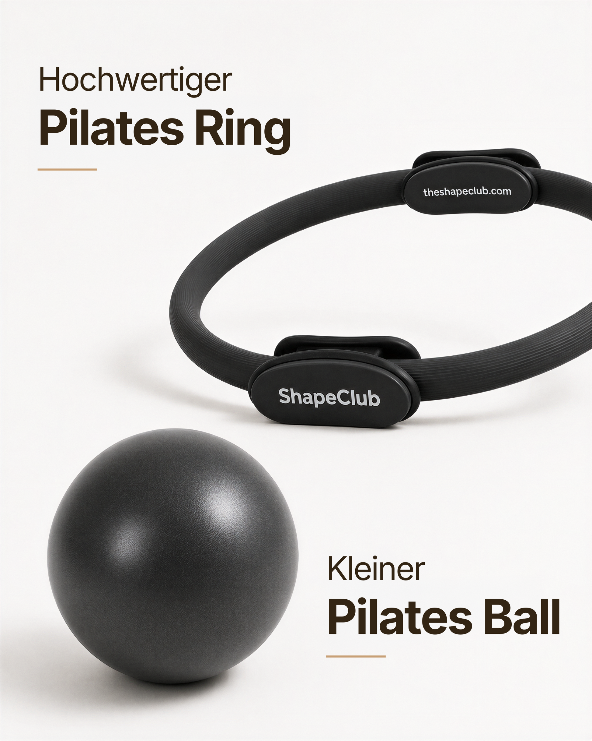 Premium Pilates Set - Schwarz