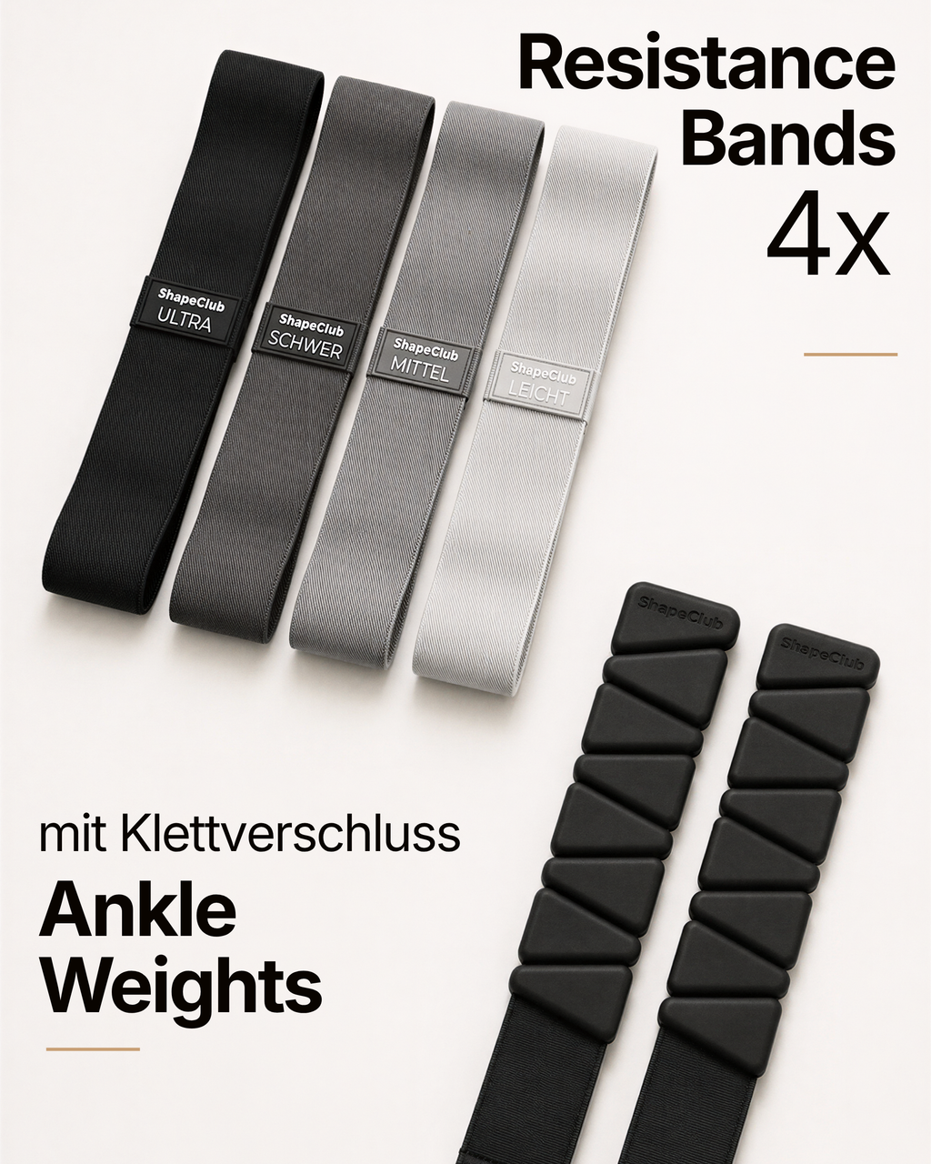 Premium Pilates Set - Schwarz