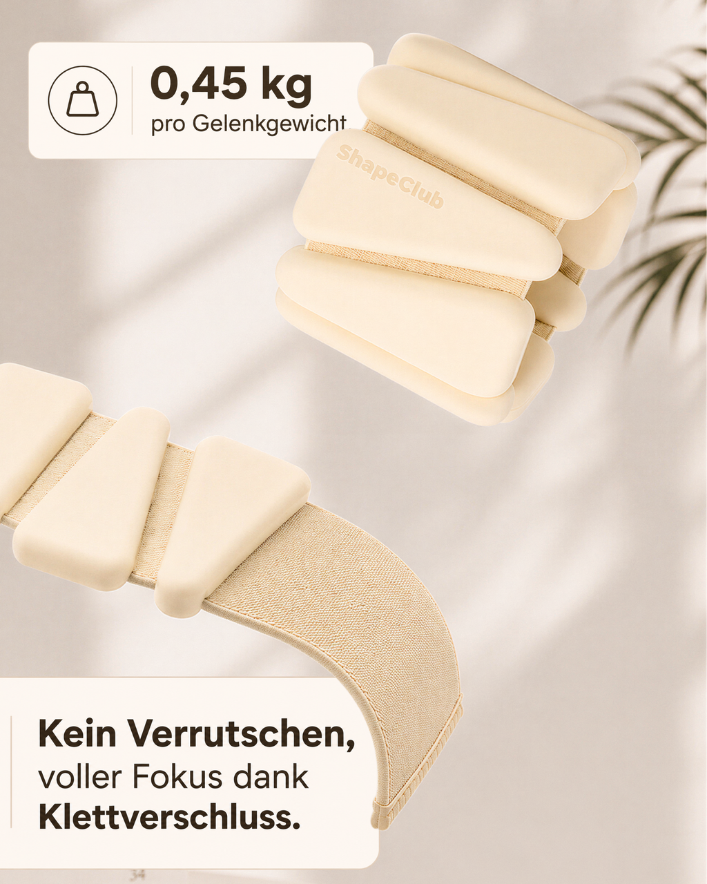 Ankle Weights - Beige