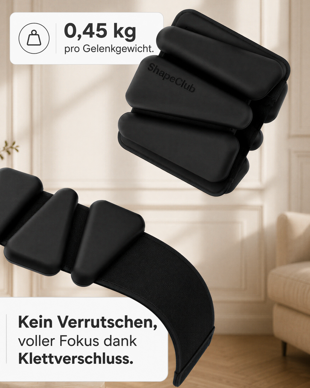 Ankle Weights - Schwarz