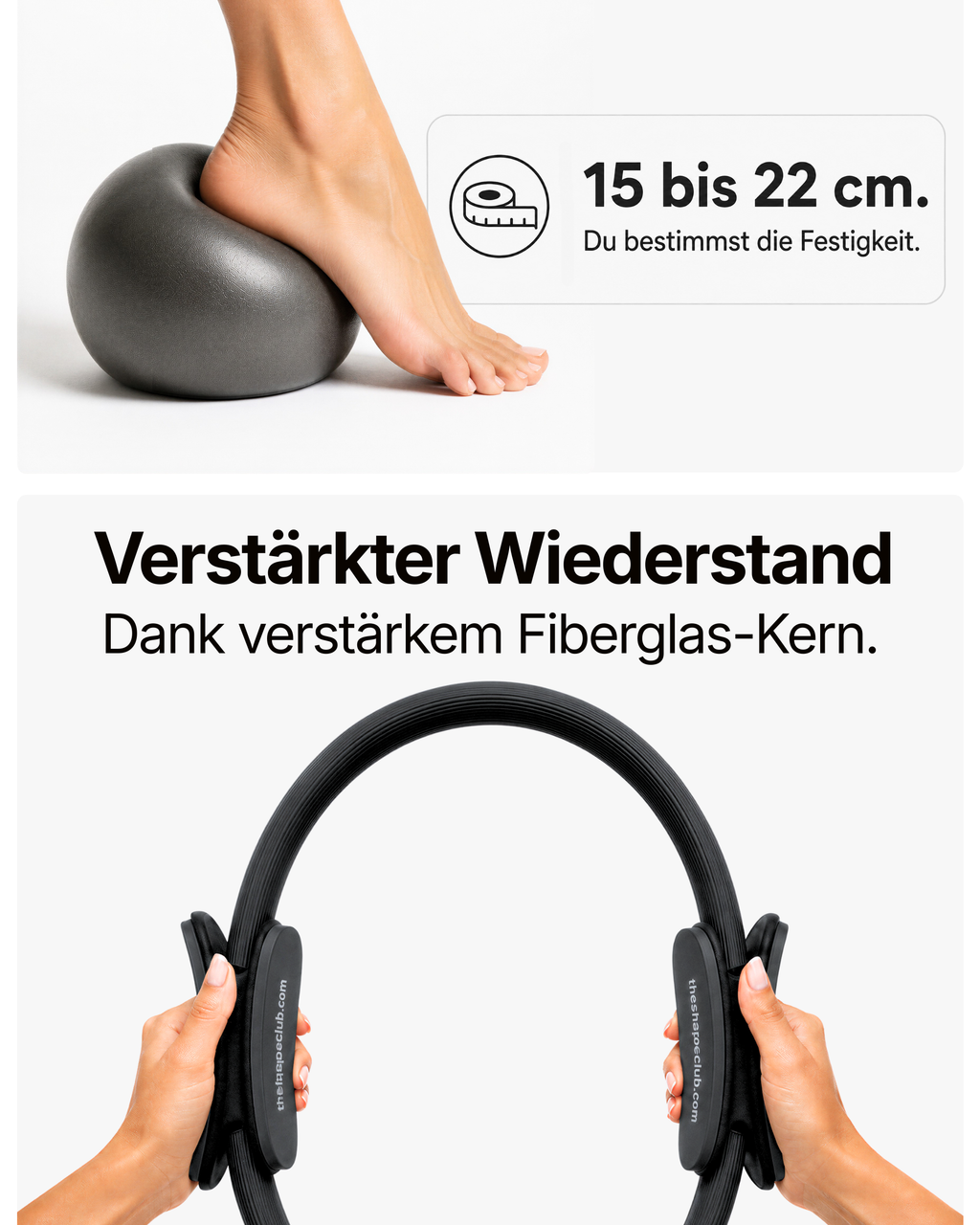 Premium Pilates Set - Schwarz