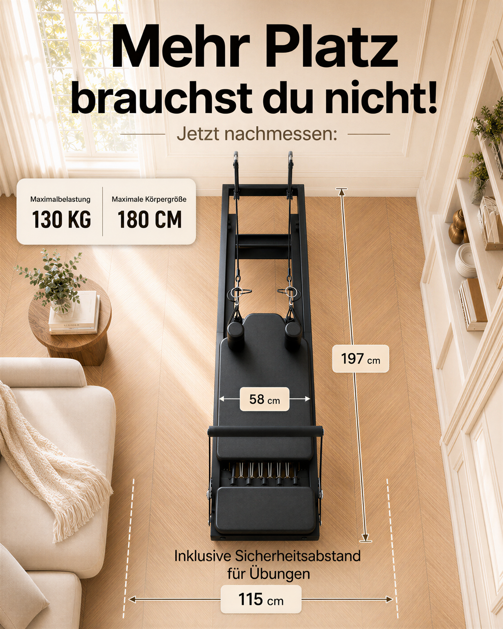 Home Reformer - Schwarz