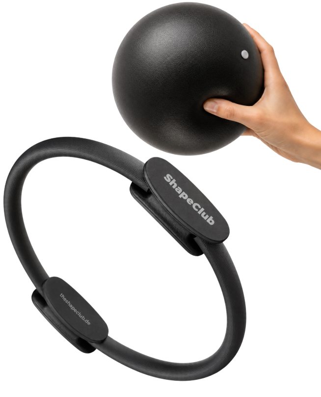 Set 1 Ring & Ball - Schwarz