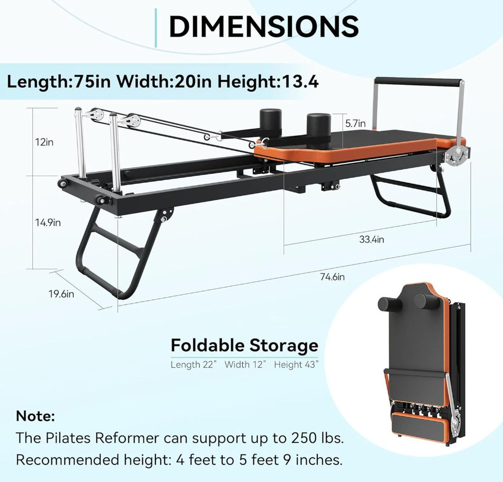 Reformer für Zuhause - Beige