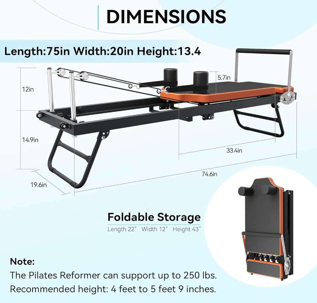 Reformer für Zuhause - Beige